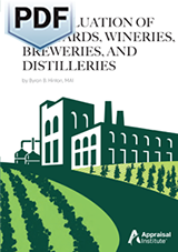 Book Cover for The Valuation of Vineyards, Wineries, Breweries, and Distilleries - PDF