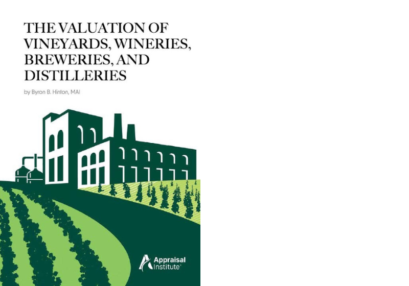 book cover graphic of a vineyard in green 
